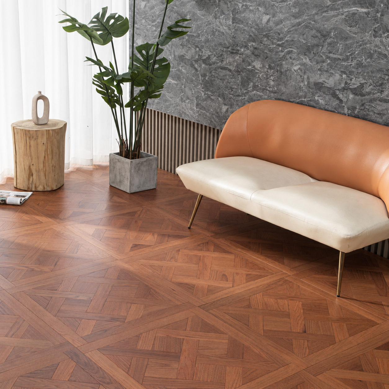 A Distinctive Wood Flooring Project Delivered in Riyadh, Saudi Arabia