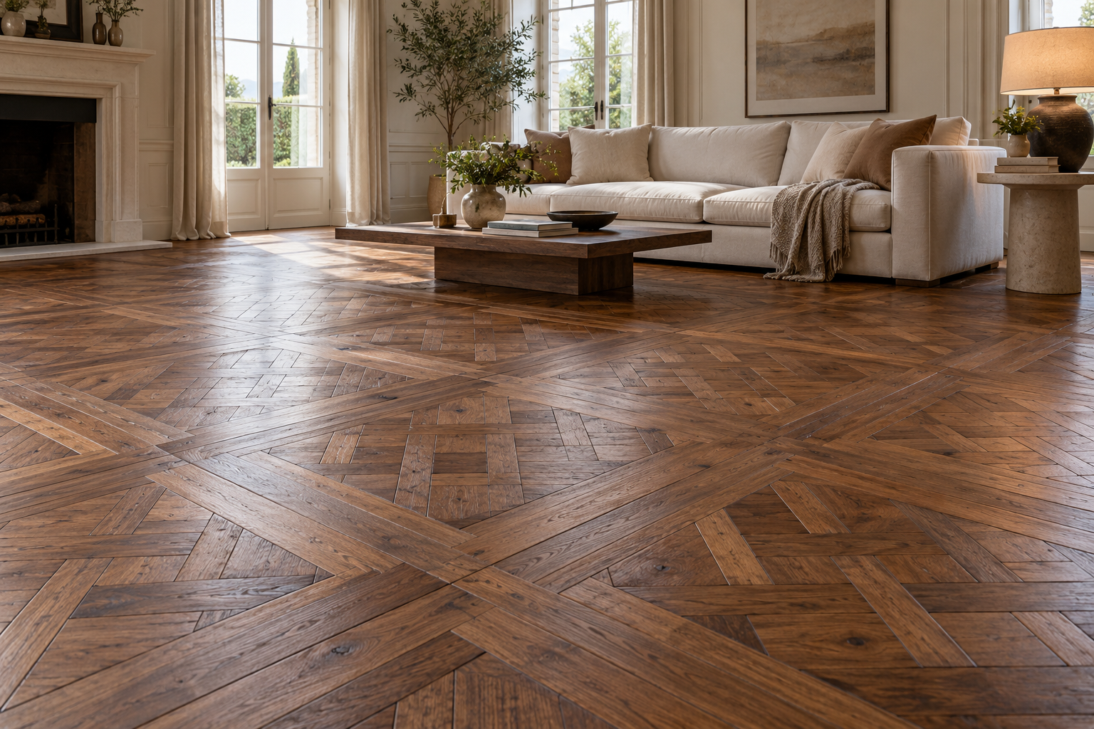 Versailles Parquet Flooring: A Guide to Design, Indoor Climate and Project Specification